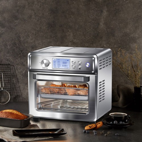 Kitchen Couture French Door Digital Air Fryer Oven 25L Silver